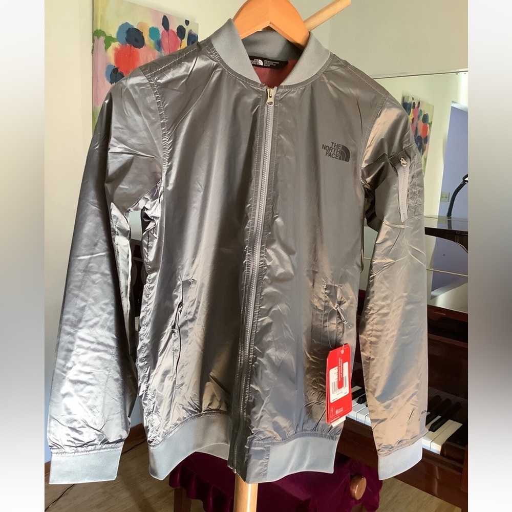 NWT $85 The North Face WOMENS  Meaford Bomber Jacket lightweight XS